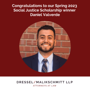 Affordable Housing Advocate Wins Dressel/Malikschmitt’s Spring 2023 Social Justice Scholarship